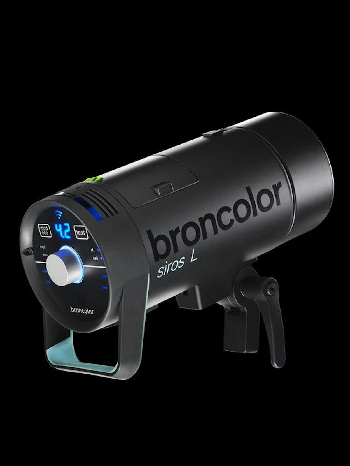 Deze Broncolor is een moderne digitale flitser .