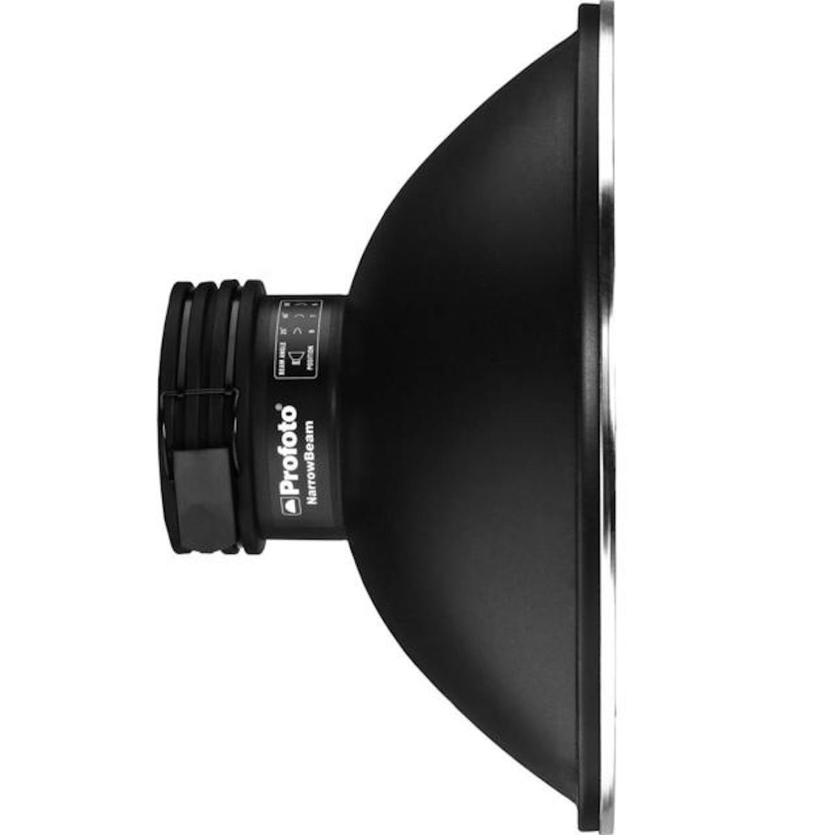 Met een reflector kun je het licht bundelen.