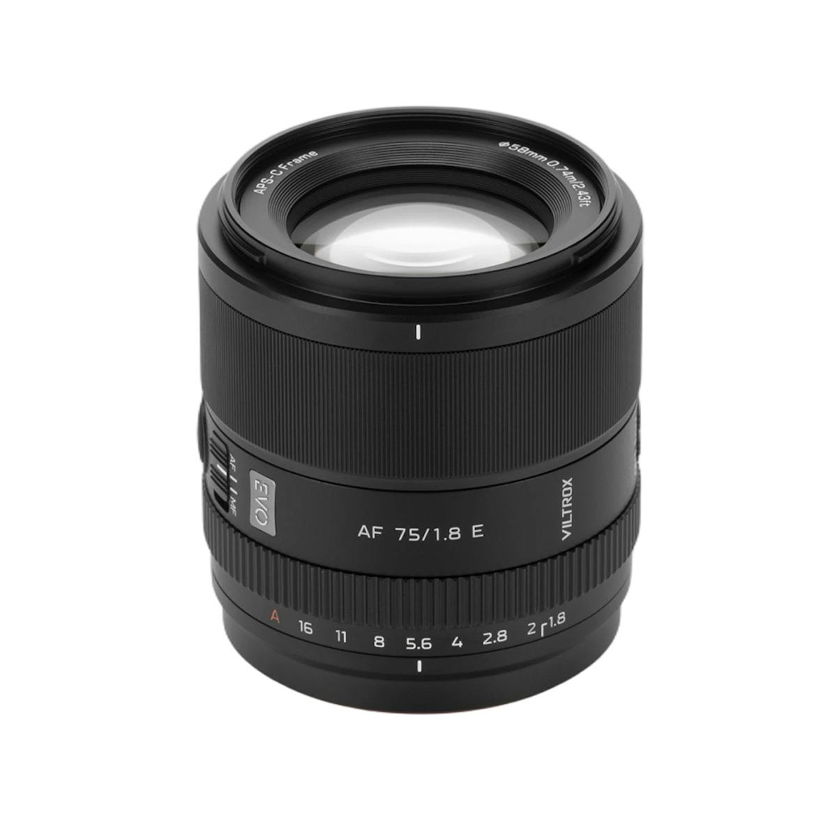 Viltrox AF 75mm F1.8 EVO.