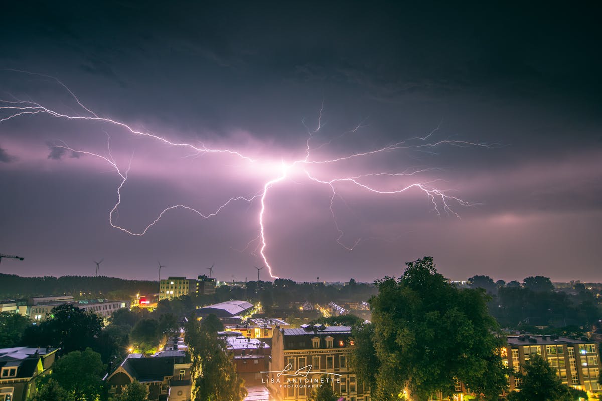 "Onweer in Arnhem", foto LisaAnn91