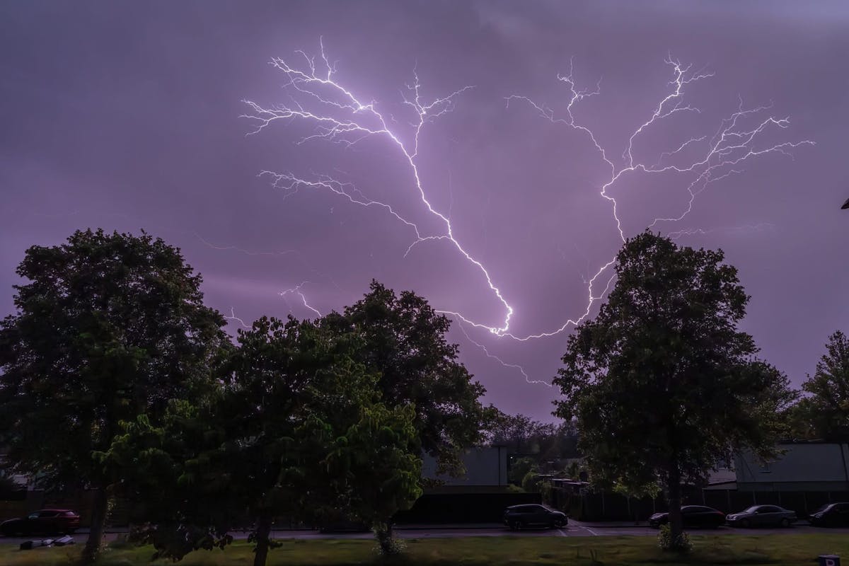 "Onweer", foto kasteelheertje