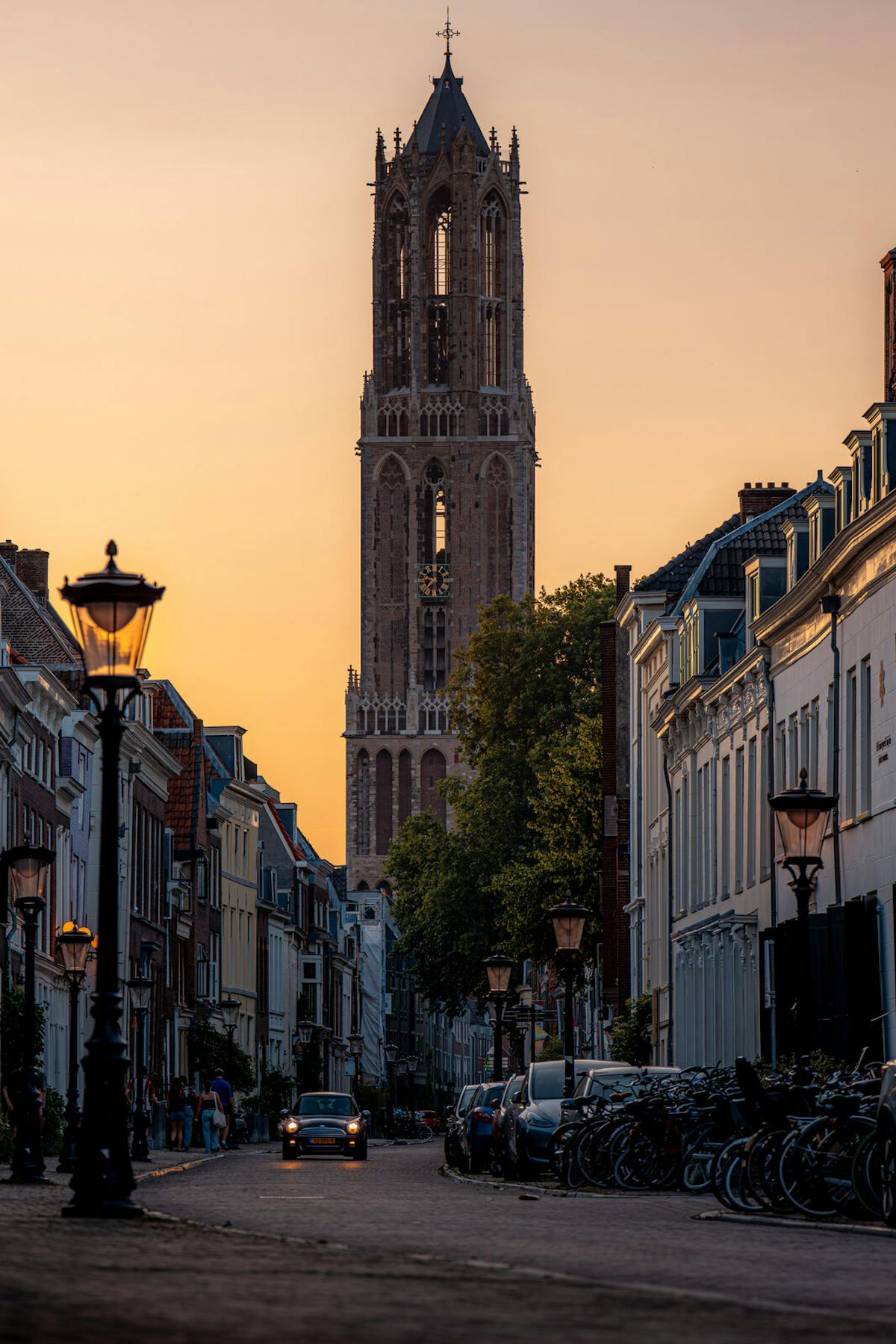 De Domtoren in het laatste licht. Sony A7R VI · F 5,6 · 1/200 sec · 130 mm