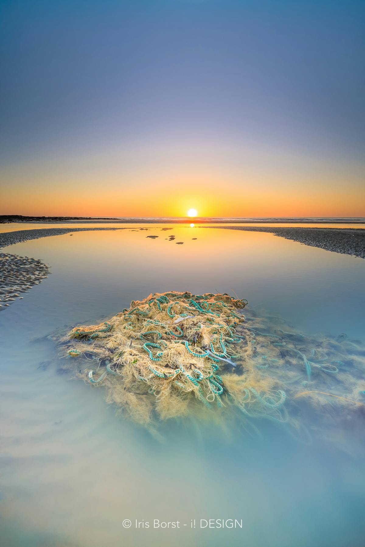 Polarisatiefilter voor de doorkijk, ND-filter voor het gladde water. Foto: iborst